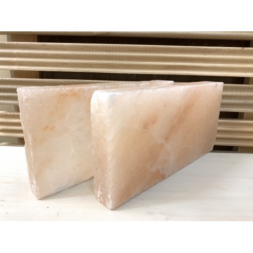 Плитка из гималайской соли гладкая 20х10х2.5 см