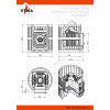 Чугунная печь для бани ЭТНА 18 (ДТ-4) Стандарт б/в