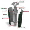 Дымоход Экономайзер Жадеит наборный