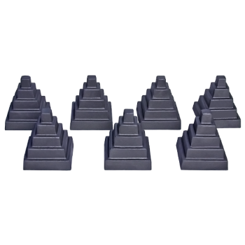 Комплект чугунных пирамид (9шт)