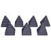 Комплект чугунных пирамид (9шт)