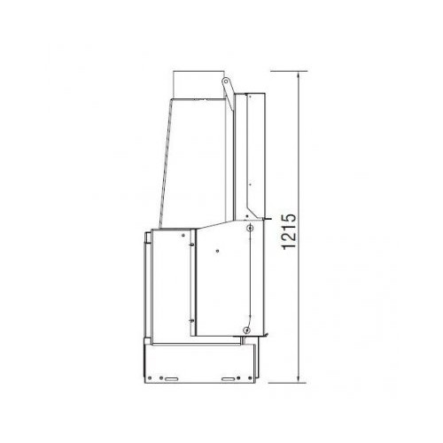 Каминная топка Axis KW100 Simple Face BG1