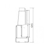 Каминная топка Axis KW100 Simple Face BN1