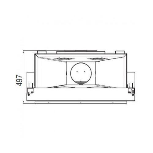 Каминная топка Axis KW100 Simple Face BN1