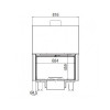 Каминная топка Axis KW80 Simple Face BG1