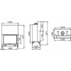 Каминная топка Axis AX-F 1400 PC-N RT