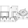 Каминная топка Axis AX-B 1100 PC-С