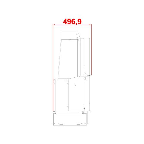 Каминная топка Axis KW100 Simple Face