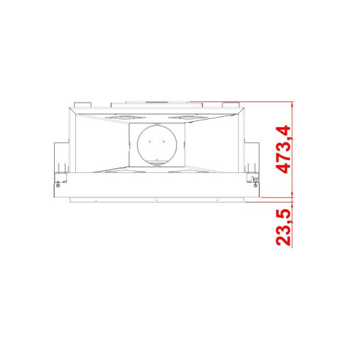 Каминная топка Axis KW100 Simple Face