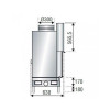 Каминная топка Axis H 1600 simple face BG2