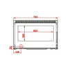 Каминная топка Axis Insert 750