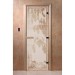 Дверь Березка сатин  с рисунком