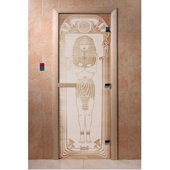 Дверь Египет сатин  с рисунком