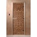 Дверь Флоренция бронза матовая  с рисунком