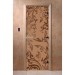 Дверь Венеция бронза матовая  с рисунком