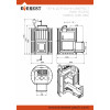 Печь для бани Эверест INOX 15 (210) Ковка (AISI 430)