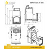 Печь для бани Эверест INOX 20 (205) под обкладку (AISI 430)