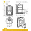 Печь для бани Эверест INOX 25 (205) Ковка (AISI 430)