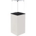 Газовый обогреватель (уличный) PATIO/MINI/M/G30/37MBAR/B- белое стекло, с ручным упр. (8,2кВт)