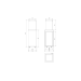 Газовый обогреватель (уличный) PATIO/MINI/M/G30/37MBAR/CZ- черное стекло, с ручным упр. (8,2кВт)
