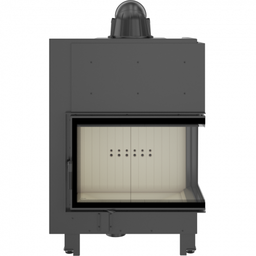 Каминная топка стальная MBA/P/BS/SG (гнутое стекло) (17 кВт)