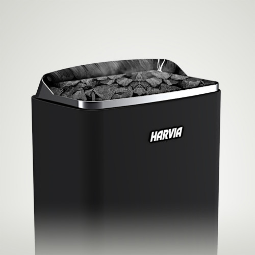 Электрическая печь Harvia SteelTop M80 Black