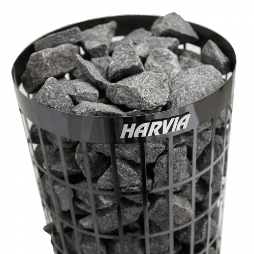 Электрическая печь Harvia Cilindro PC70E Black Steel, без пульта