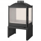Печь LCI 5 GDFs Stove, двусторонняя, стекло справа (Liseo Castiron)