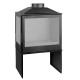 Печь LCI 5 GFL Stove, стекло слева (Liseo Castiron)