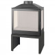 Печь LCI 5 GFLR Stove, два боковых стекла (Liseo Castiron)