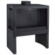 Печь LCI 7 GFL Stove, стекло слева (Liseo Castiron)