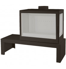 Печь LCI 7 GFR Table, стекло справа (Liseo Castiron)