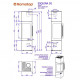 Печь камин ROMOTOP ESQUINA 3G металл