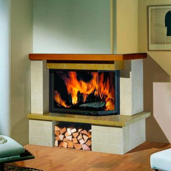 Камин EdilKamin NIZZA  С ТОПКОЙ TEKNO 2N SX