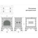 Камин КимрПечь Кострома Декоративный Центральный Октябрь