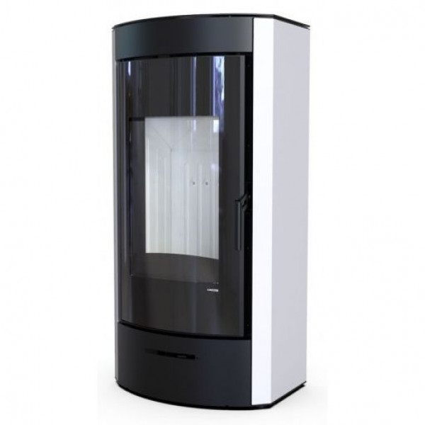 Печь камин DEFRO HOME ORTI 9 кВт белая сталь