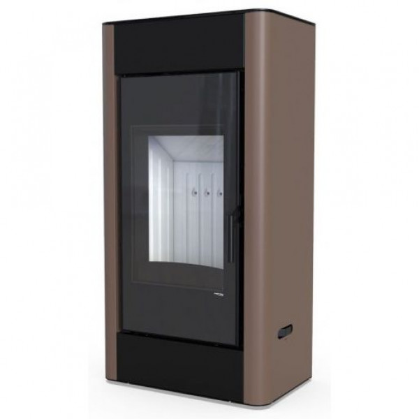 Печь камин DEFRO HOME SOLUM 9кВт коричневая сталь