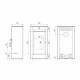 Печь камин DEFRO HOME SOLUM 9кВт красная сталь