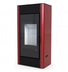Печь камин DEFRO HOME SOLUM 9кВт красная сталь