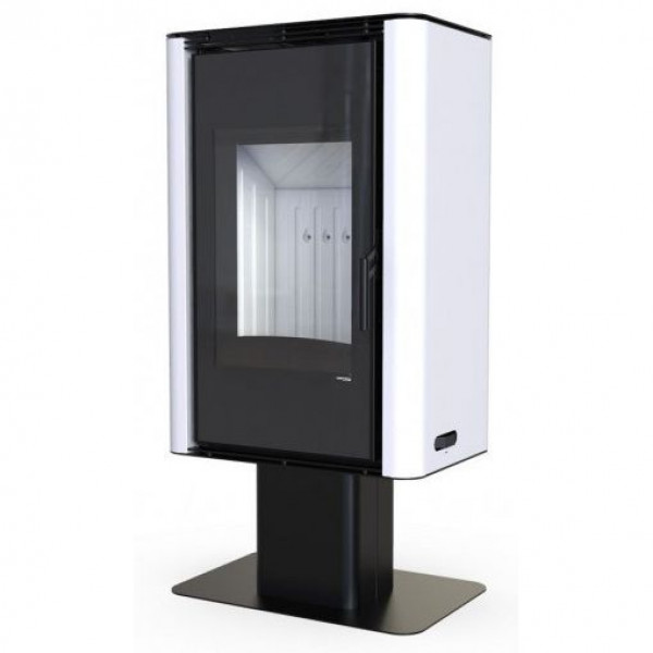 Печь камин DEFRO HOME SOLUM TOP 9кВт белая сталь