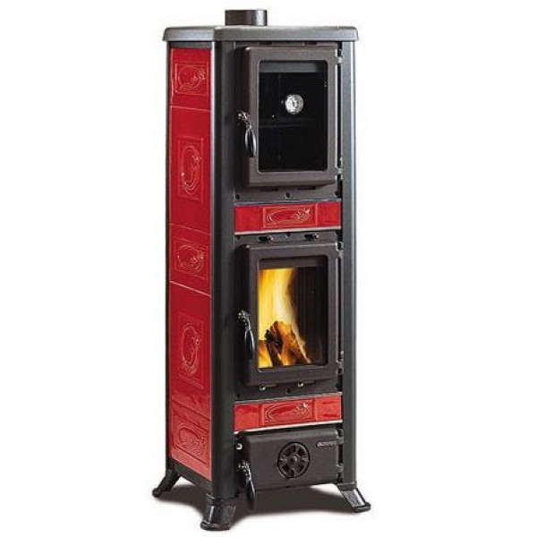 Печь La Nordica Fulvia Forno бордовый