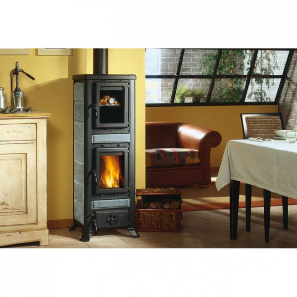 Печь La Nordica Fulvia Forno бордовый