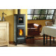 Печь La Nordica Fulvia Forno бордовый