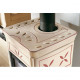 Печь La Nordica Nicoletta Forno evo Bordeaux (бордовый)