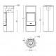 Печь Piazzetta E924 BURN CONTROL SYSTEM