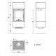 Печь Piazzetta QUBE 3
