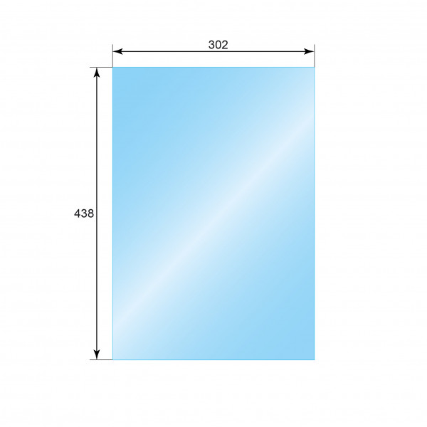 Стекло ASTON (0,302х0,438) 