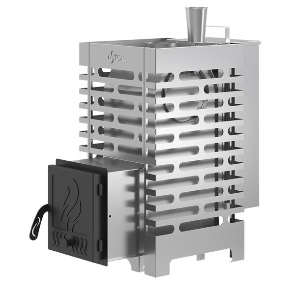 Дровяная печь для бани Aston 16 Inox 