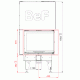 Каминная топка BeF Royal V8CP