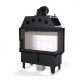 Каминная топка DEFRO HOME INTRA ME BP 13 кВт 907/535/482мм угловое стекло справа